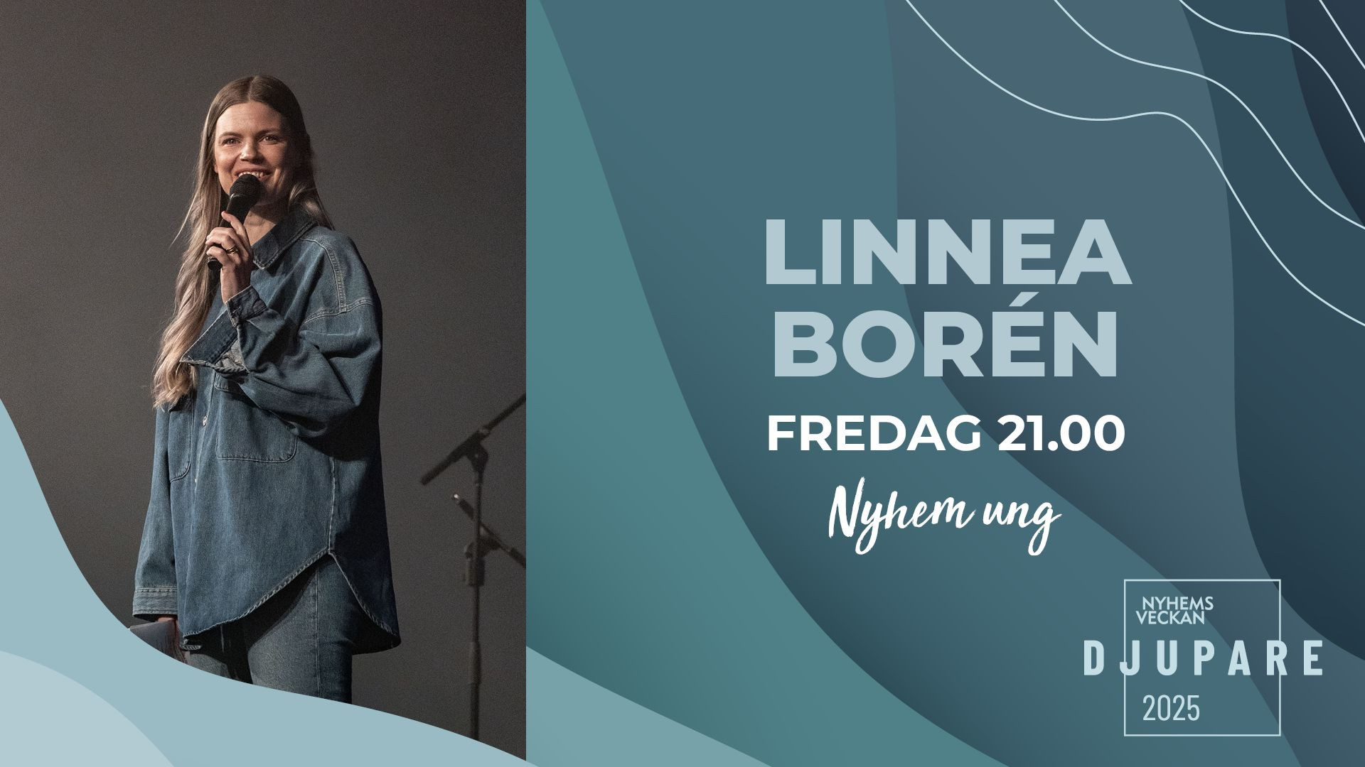 ⁣Linnea Borén | Kvällsmöte 13 juni | Nyhemsveckan 2025