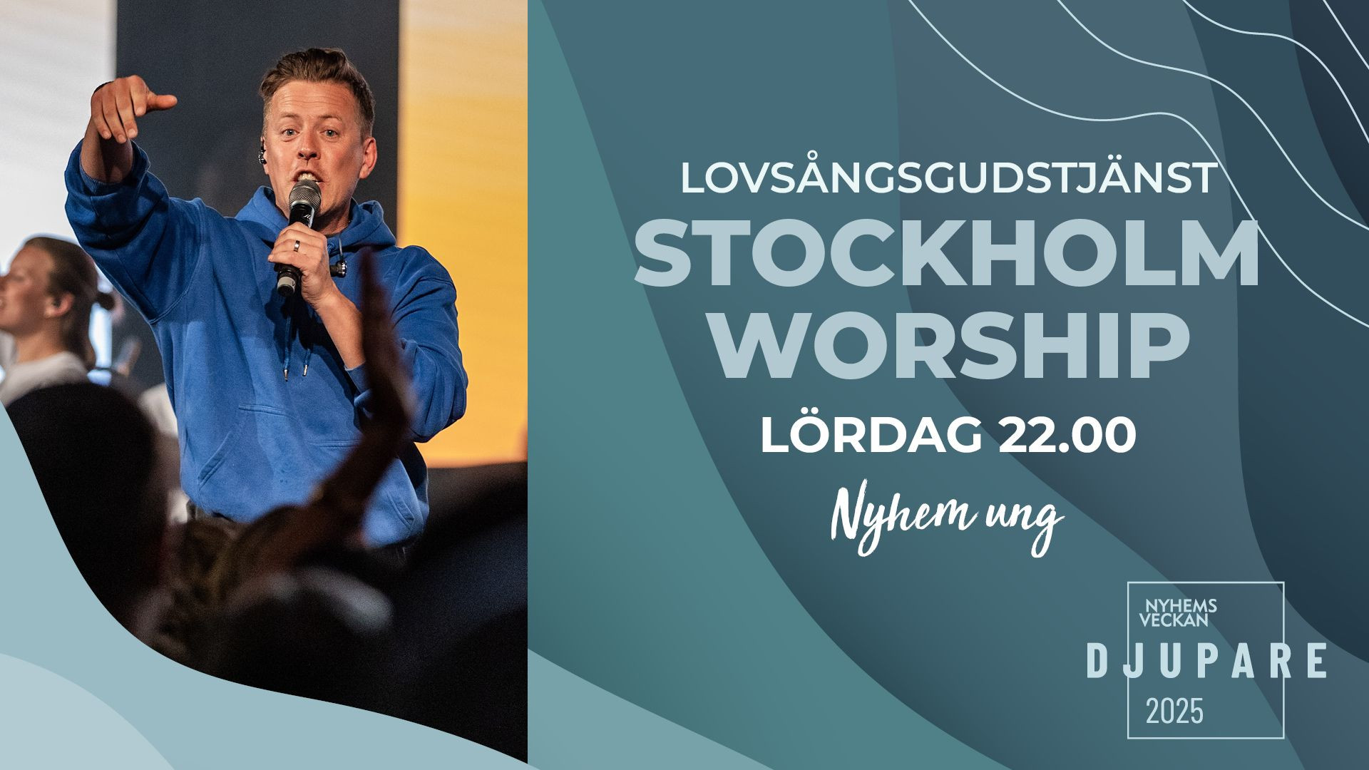 ⁣Stockholm Worship | Lovsångsgudstjänst 14 juni | Nyhemsveckan