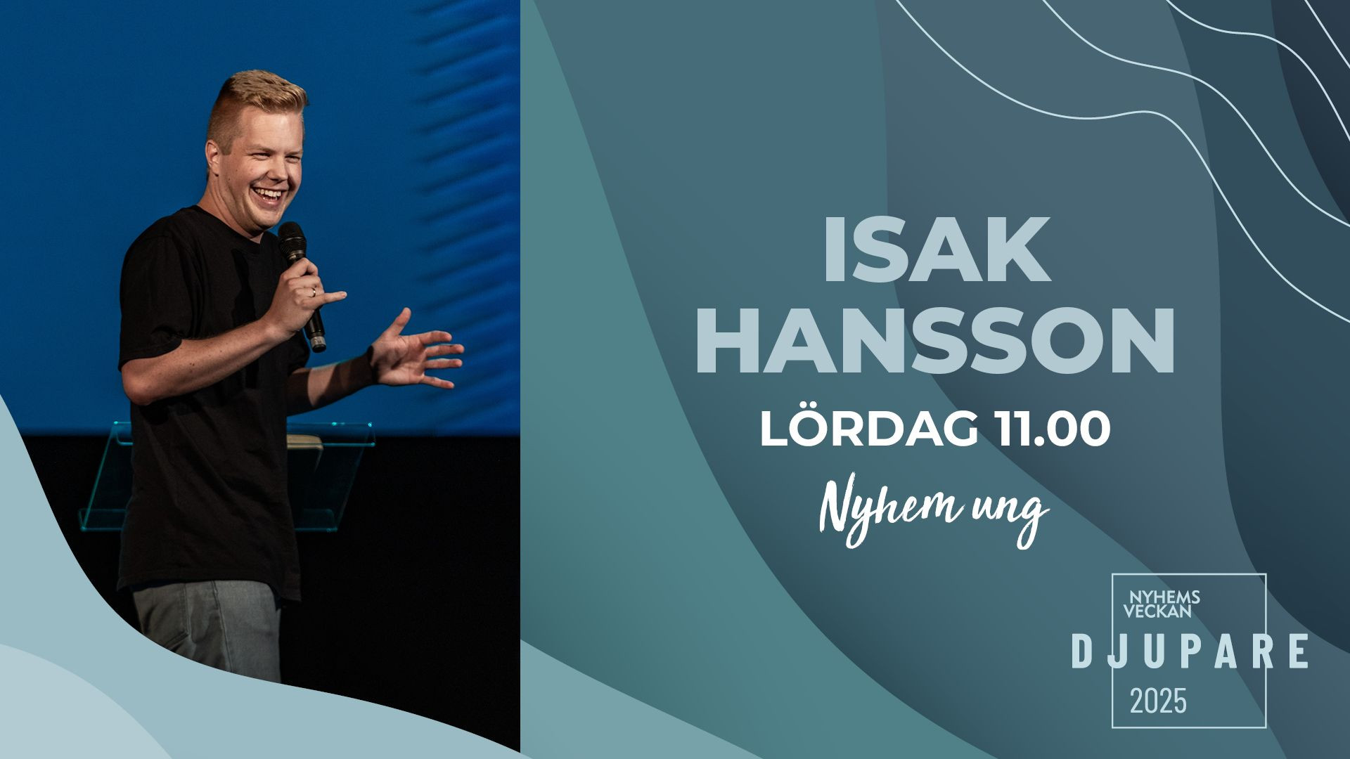⁣Isak Hansson | Förmiddagsmöte 14 juni | Nyhemsveckan
