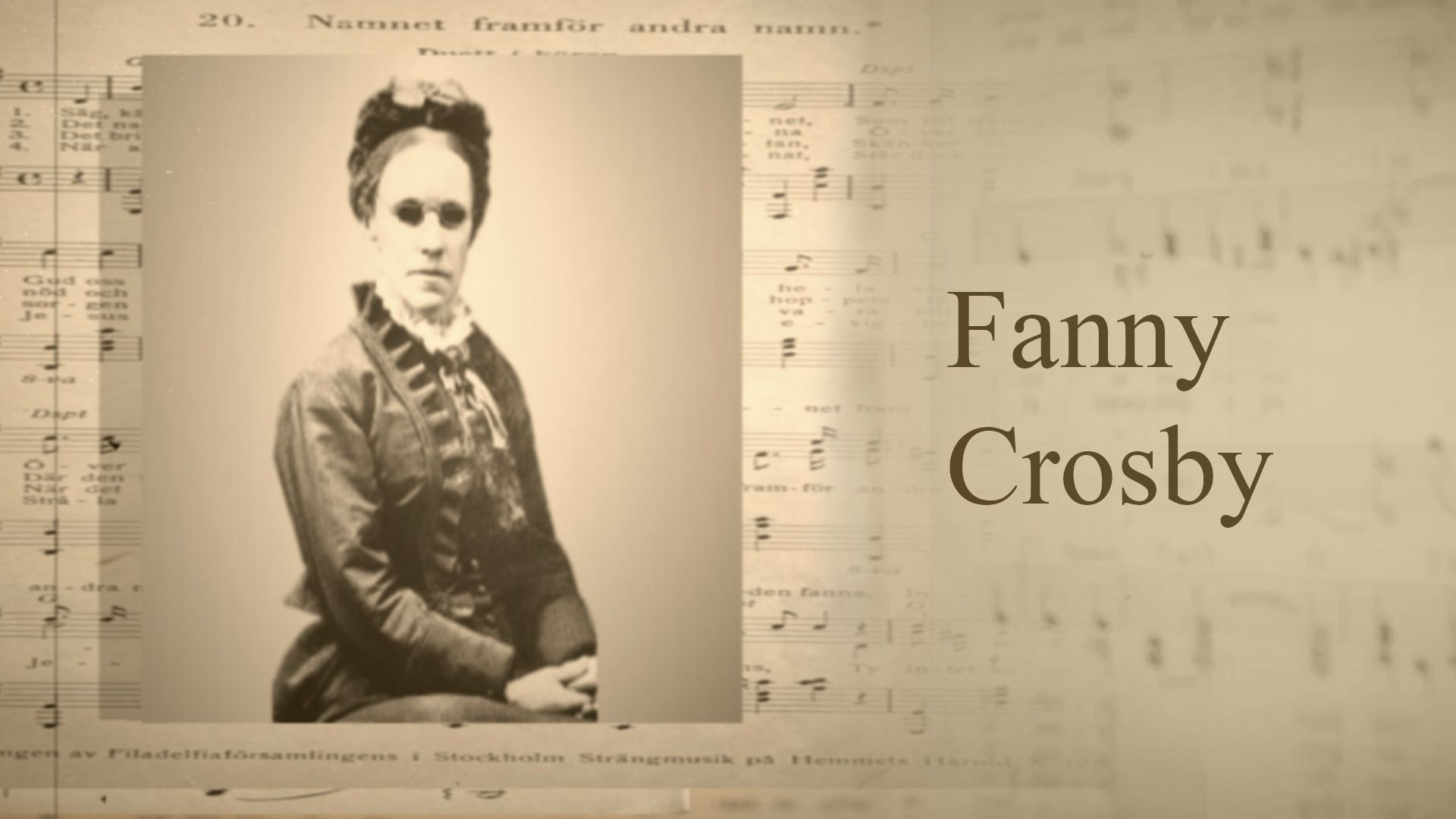 Fanny Crosby | Säsong 2 | Avsnitt 3 | Vem skrev sången?