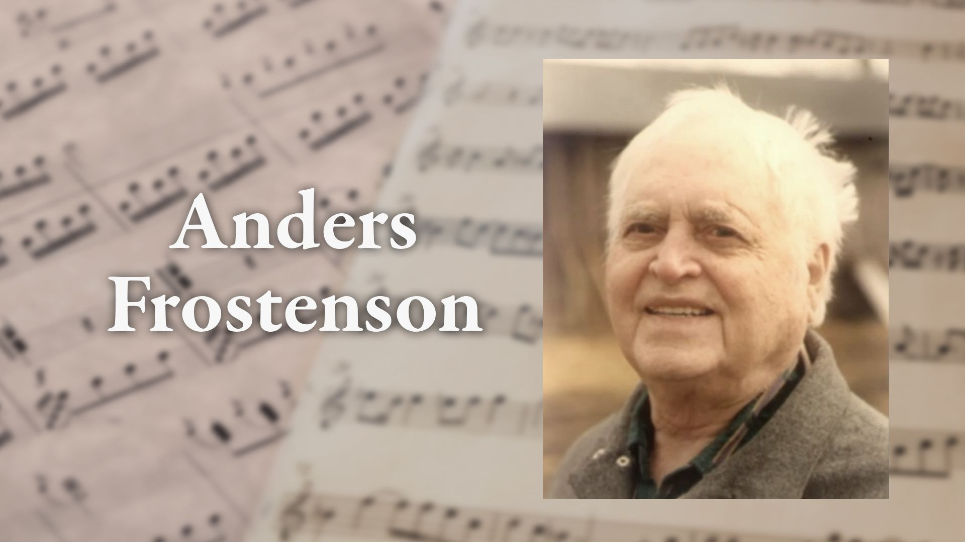 Anders Frostenson | Säsong 3 | Avsnitt 1 | Vem skrev sången?