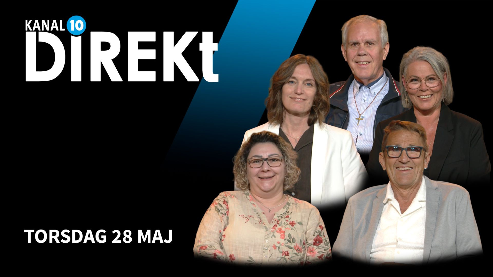 ⁣Torsdag 28 maj - Kanal 10 Direkt